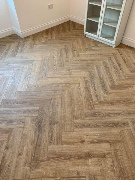 12mm Alsafloor Herringbone - Nantes 622