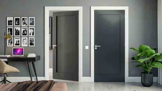 Deanta - NM5BK - Black Finished Door