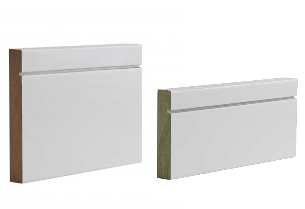 Primed Architrave - Shaker